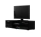 Sort TV bænk 140 cm SOHO