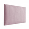 Polstret vægpanel 40x70 lyserød LUX
