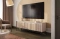 Beige oplyst tv-skab 167 cm TREND
