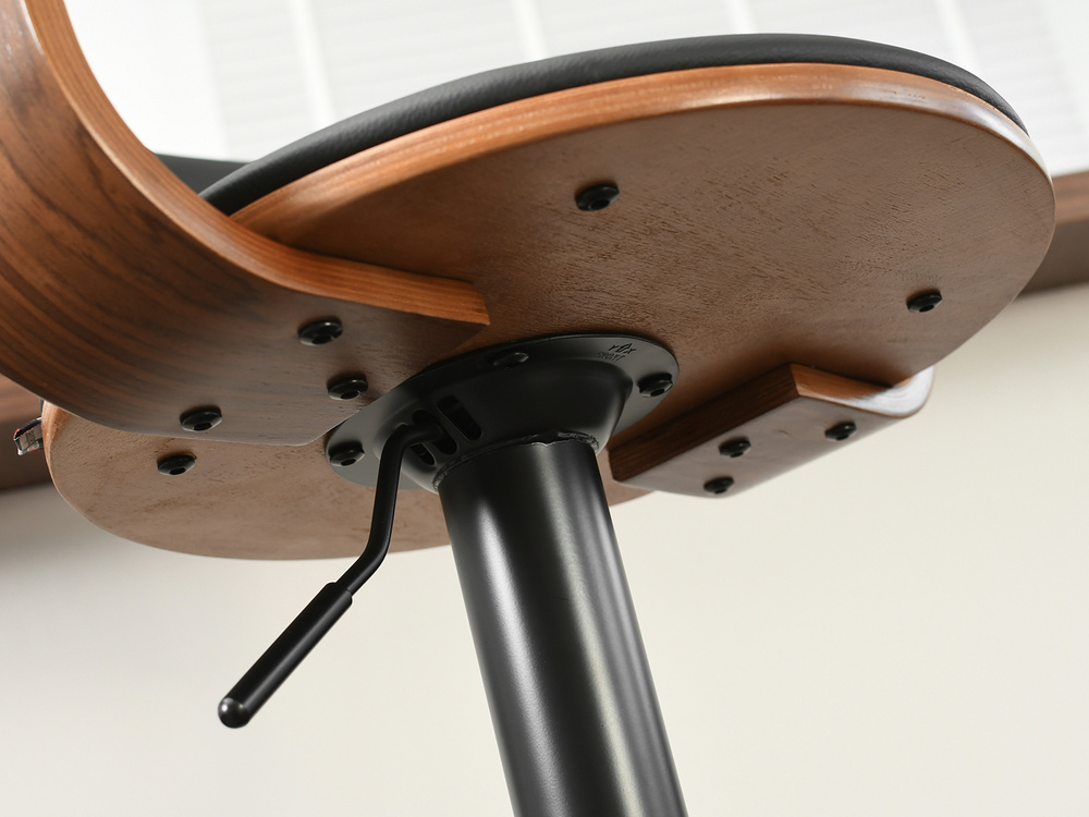 Valnøddehank sorte ben sort/valnøddesæde ROTTO