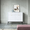 Hvid smal kommode VOLARE