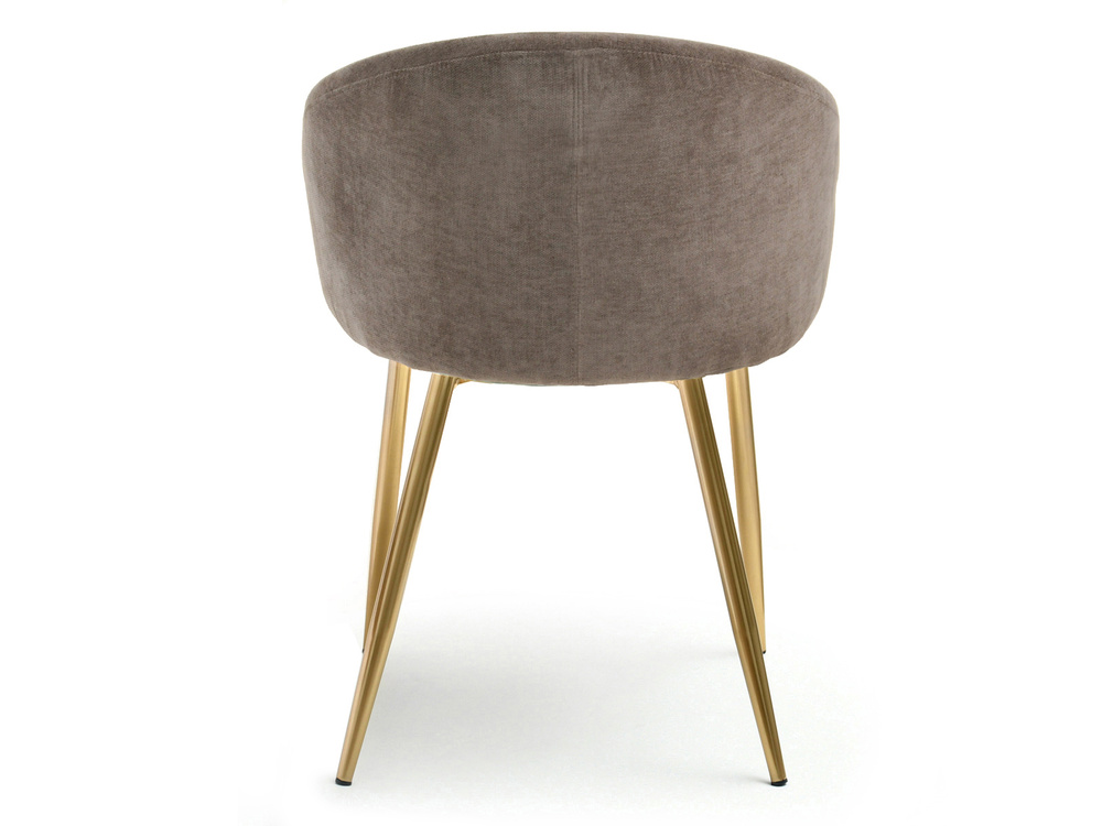 CLARA designerstol med ben i sandguld