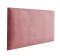 Polstret vægpanel 40x50 dusty rose LUX
