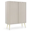 beige / guld