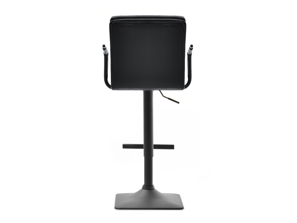 Hocker sort økologisk læder sort ben ROTTO