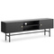 Sort TV bænk 155 cm SPELLO