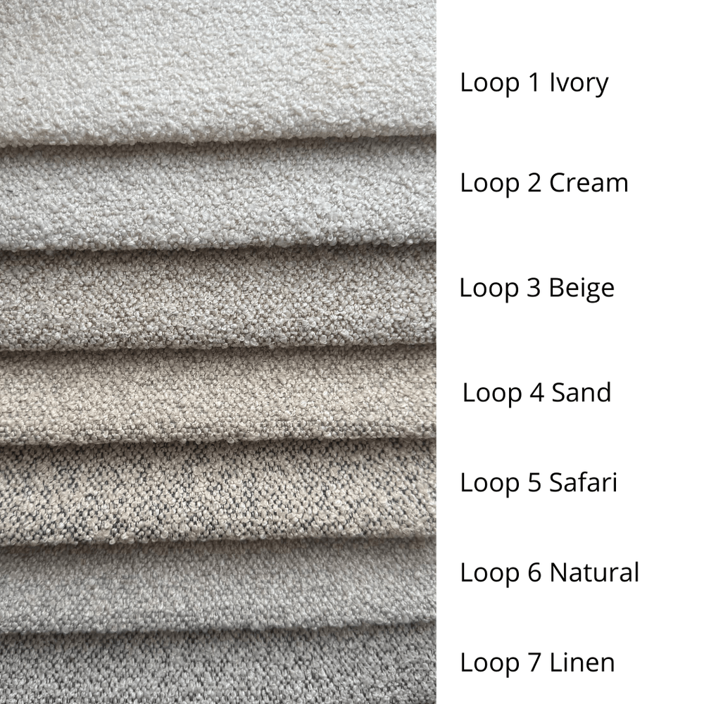 Beige hjørnesofa højre PARMA P