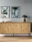 Lav kommode 196 cm i træ TREND