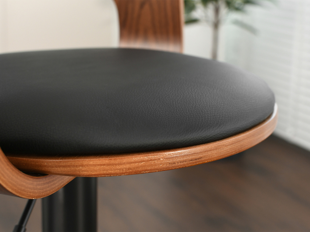 Valnøddehank sorte ben sort/valnøddesæde ROTTO