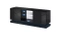 TV-bord med LED sort højglans 160 QIU