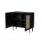 2 dørs kommode sort BAGGIO