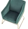 Grøn lænestol Soft 3