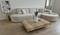 Beige hjørnesofa højre PARMA P