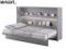 Vægseng 120x200 grå mat Bed Concept BC-05