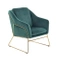 Grøn lænestol Soft 3