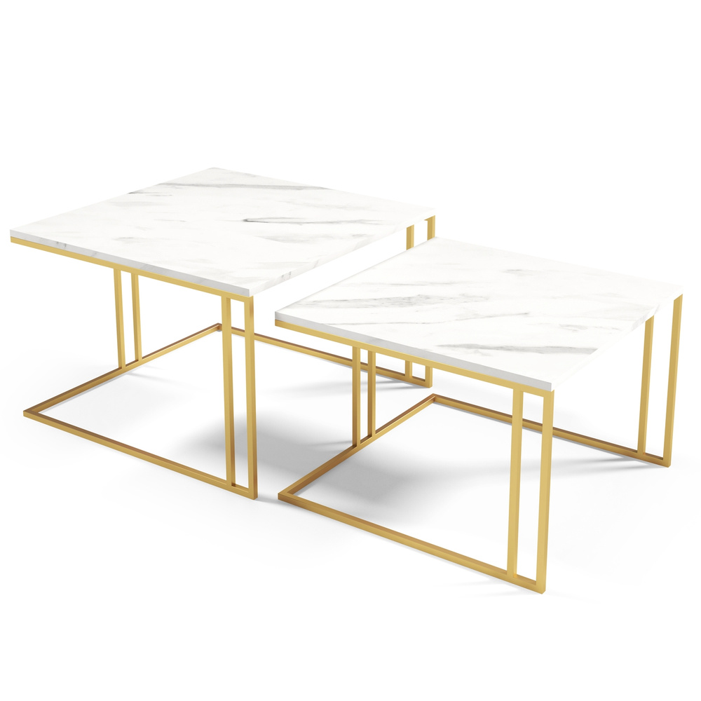 Kaffebord 2i1 Astro Gold