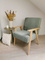 Mint-lænestol i RETRO-stil
