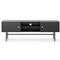 Sort TV bænk 155 cm SPELLO