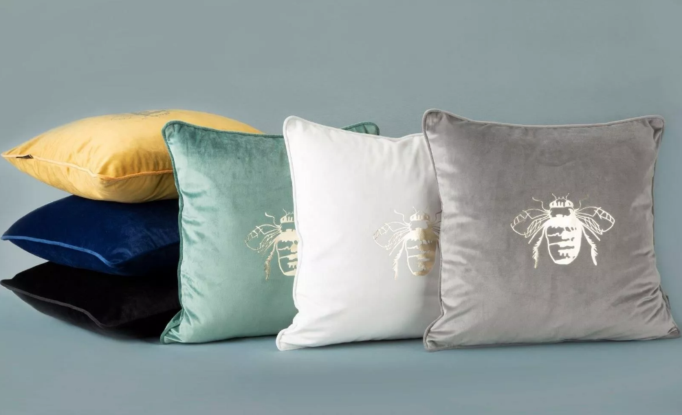 Dekorativ pude grå BLINK 14