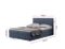Kontinentalseng Berlin med opbevaring 140x200 marineblå