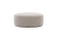 Beige rund puf ARES