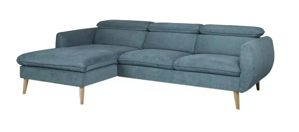 Hjørnesofa CENTO 02 blå venstre 250x170x96 cm