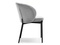 Moderne stol med grå, sorte ben FELICE
