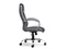 Kontorlænestol med grå kromben LUKS